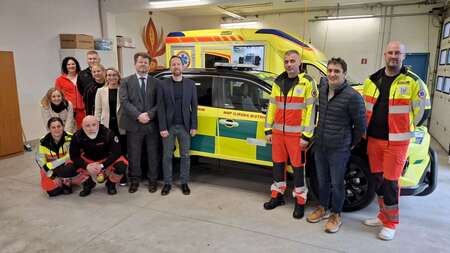 Predaja novega vozila urgentnega zdravnika 